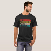 犬の母Lash Lash Artist Lash Tech Tシャツ (正面フル)