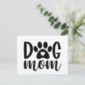 犬の母Tシャツ ポストカード (スタンド正面)