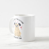 犬の毒舌デザイン コーヒーマグカップ (正面左)