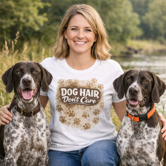 犬の毛がついても気にしない!ドッグパパママのためのおもしろTシャツ トライブレンドTシャツ