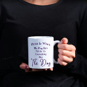 犬の毛が犬を除いてどこにでも突き刺さる家 コーヒーマグカップ