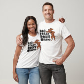 犬の毛なんて気にしない 面白い犬好き Tシャツ (ユニセックス)