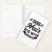 犬の毛は私のグリッター プランナー手帳 (ディスプレー)