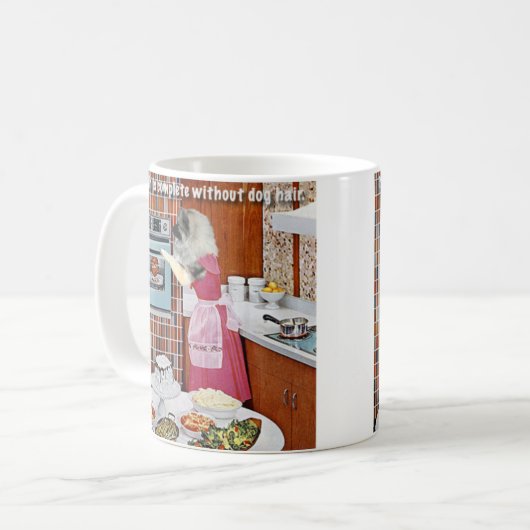 "犬の毛!" マグ (正面左)