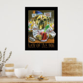 犬の毛(二日酔救済い) ポスター (キッチン)