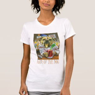 犬の毛(二日酔救済い) Tシャツ