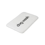 犬の水洗液のマット バスマット (アングル)