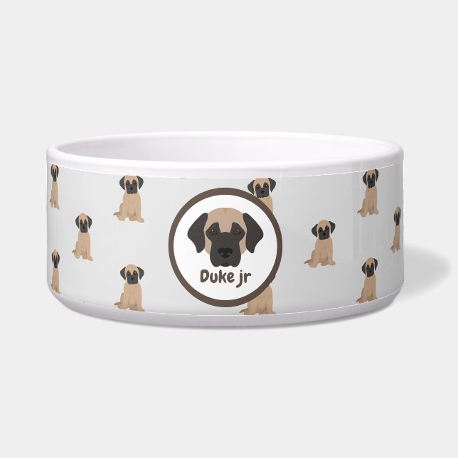 犬の水鉢 ボウル (正面)