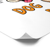 犬の混乱 – 犬笑わされるの焦点の失敗 ポスター (角)