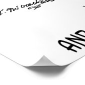 犬の漫画9479 ポスター (角)