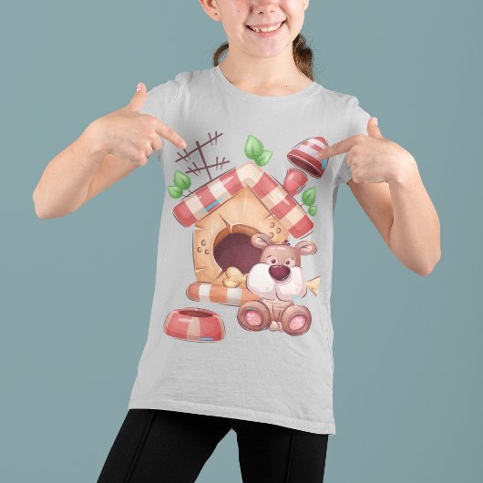 犬の漫画 Tシャツ