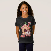 犬の漫画Tシャツ Tシャツ (正面フル)