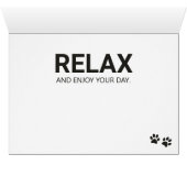 犬の父の日の挨拶状のようにリラックスして下さい (内部横(下))