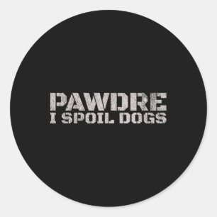 犬の父の日を台無しにする人 ラウンドシール