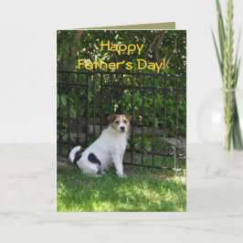 犬の父の日 カード