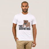 犬の父ドッグパパボクサーTシャツ Tシャツ (正面フル)