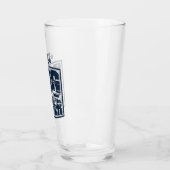 犬の父親のグラフィック擦り切れたス タンブラーグラス (左)