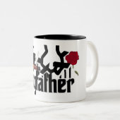 犬の父親 ツートーンマグカップ (正面右)