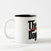 犬の父親 ツートーンマグカップ (左)