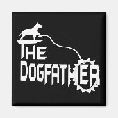 犬の父親 マグネット (正面)