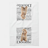 犬の特徴 キッチンタオル (縦)