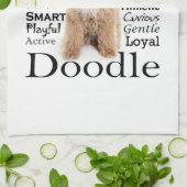 犬の特徴 キッチンタオル (折り畳み)