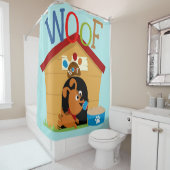 犬の犬を犬に犬犬を犬飼い シャワーカーテン (インサイチュ)