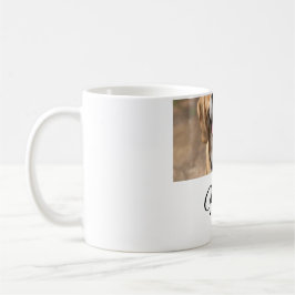 犬の猫の写真を追加ペット名cuカスタムパーソナライズされた コーヒーマグカップ