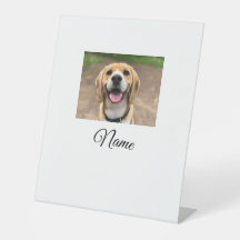 犬の猫の写真を追加ペット名cuカスタムパーソナライズされた