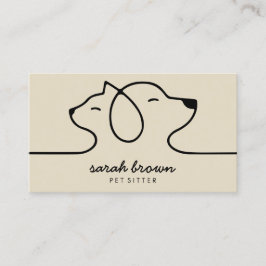 犬の猫オンラインのペットの専門家 名刺