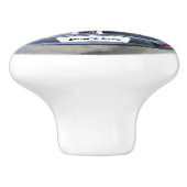 犬の生命魚目レンズのかわいいおもしろい セラミックノブ (側面)