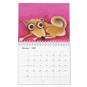 犬の生命 カレンダー (2月 2027)