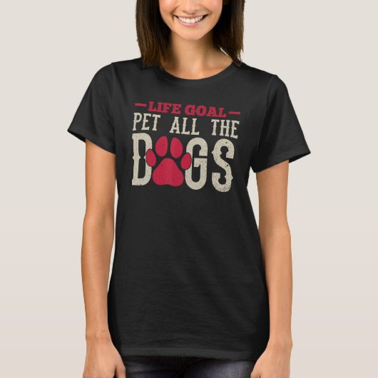 犬の生活ゴールペットザ犬の生活ゴールペットザ Tシャツ (正面)