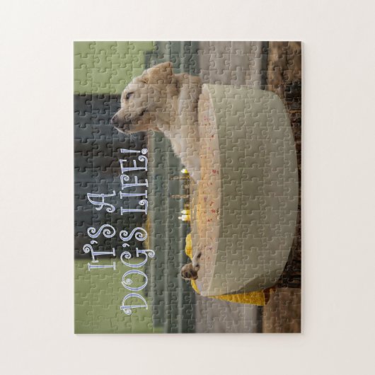 犬の生活ジグソーのパズル ジグソーパズル (縦)