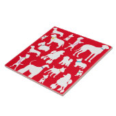 犬の生活 タイル (側面)