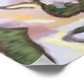 犬の疲れたポスター ポスター (角)