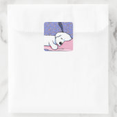 犬の疲れBichon KiniArtスクエアシール スクエアシール (バッグ)