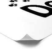 犬の目の図のポスター ポスター (角)