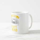 犬の目を引けば希望が見つかる コーヒーマグカップ (正面右)