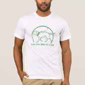 犬の目 Tシャツ (正面)