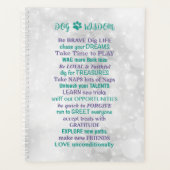 犬の知恵の引用文-感動的引用文犬の恋人 プランナー手帳 (正面)