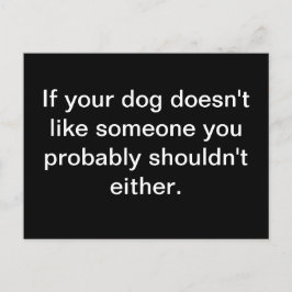 犬の知恵 – はがき