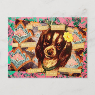 犬の知恵 – ヴィンテージ ポストカード