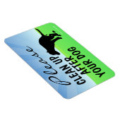 犬の磁気標識の後でクリーンアップしてください マグネット (右側)