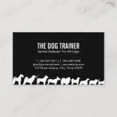 犬の種類 | 犬訓練 名刺 (裏面)