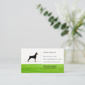 犬の立ち | パーク 名刺 (スタンド正面)