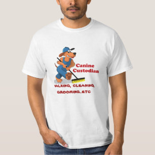 犬の管理人のワイシャツ Tシャツ