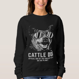 犬の糞のクール犬 スウェットシャツ
