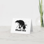 犬の糞をありがとう サンキューカード (正面)