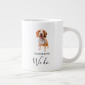 犬の結婚式 ジャンボコーヒーマグカップ (右)